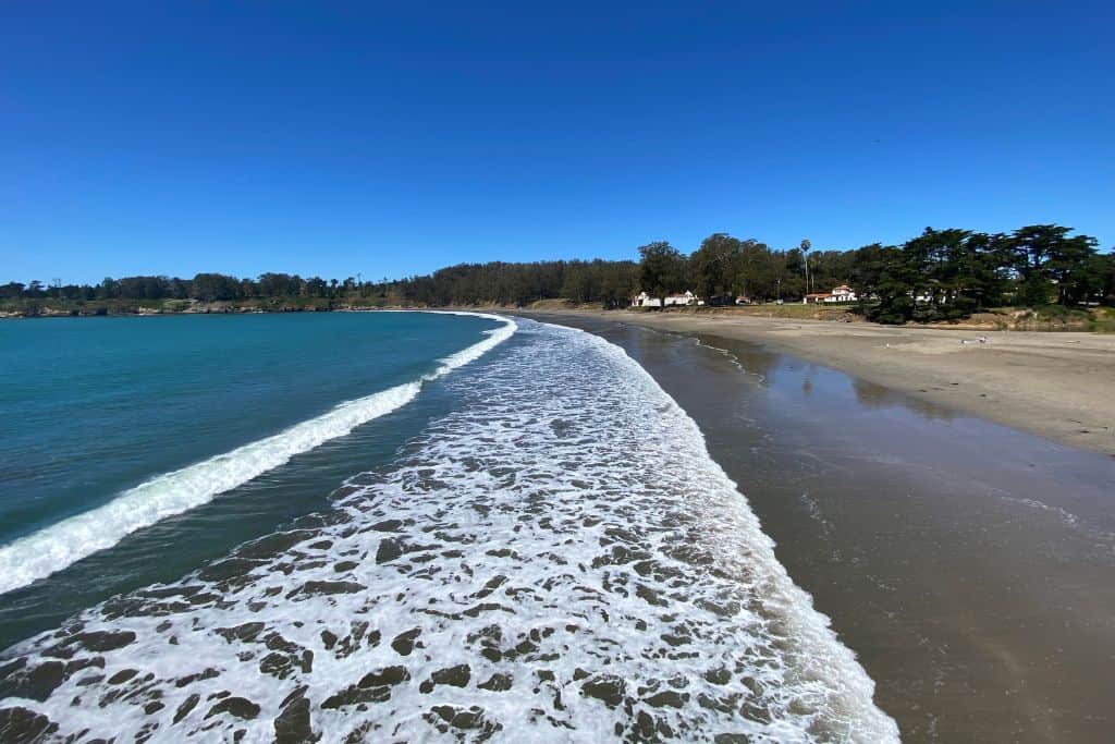 William Randolph Hearst Memorial Beach in California