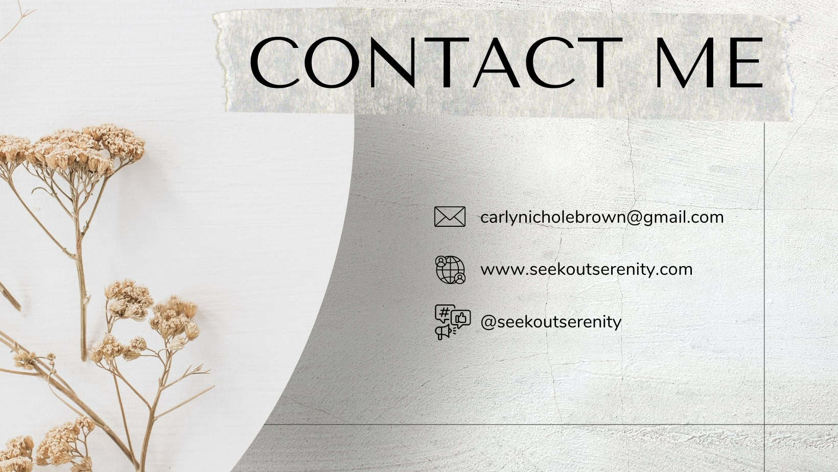 contact me page intro